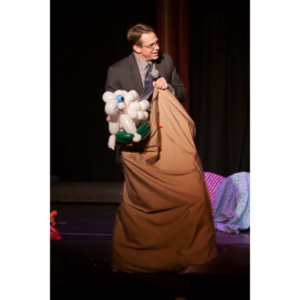 A great local comedy and burlesque act.  This was the second to last show they did in the main ballroom of the Clarion Hotel and Casino in Las Vegas.