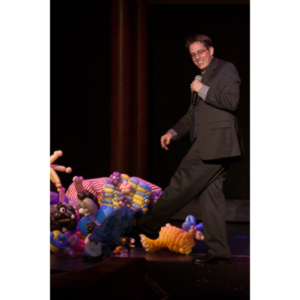 A great local comedy and burlesque act.  This was the second to last show they did in the main ballroom of the Clarion Hotel and Casino in Las Vegas.