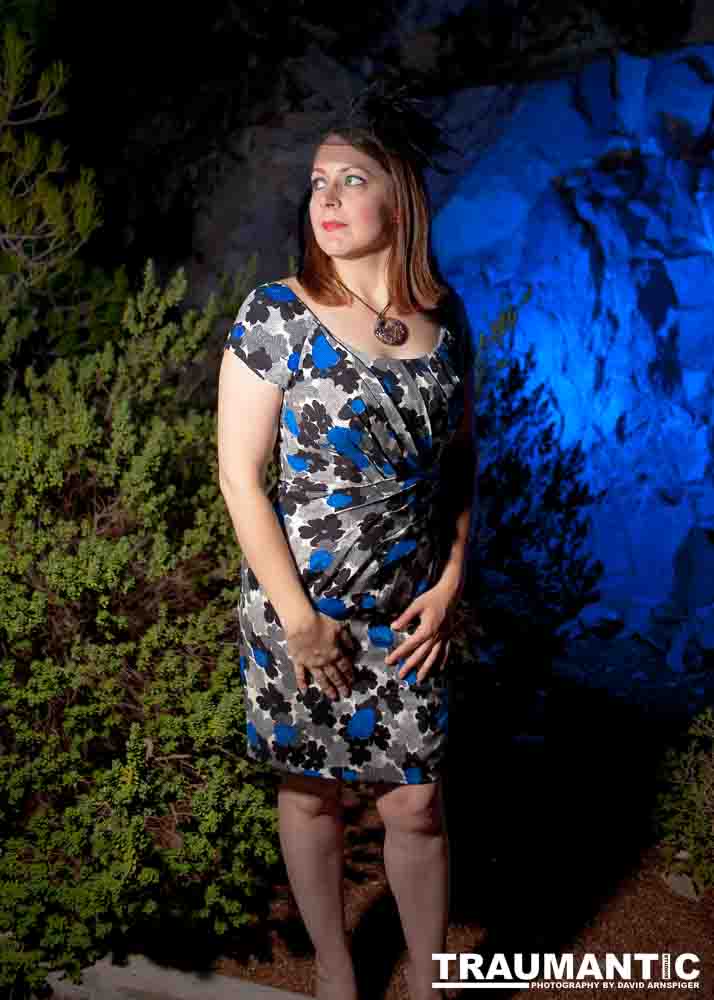 Wanted to try out a lighting technique and Tralena Sable volunteered.