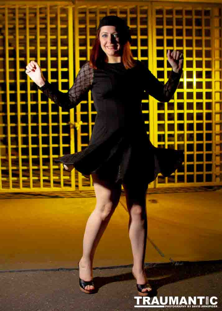 Wanted to try out a lighting technique and Tralena Sable volunteered.