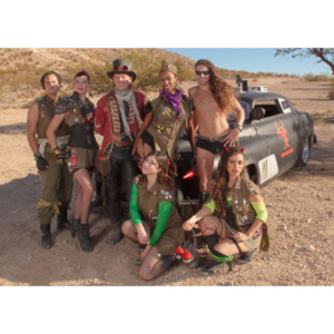 The Nuclear Bombshells invited me out to Goodsprings, NV for a promo shoot.