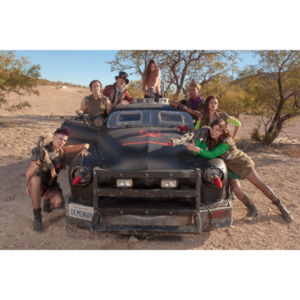 The Nuclear Bombshells invited me out to Goodsprings, NV for a promo shoot.