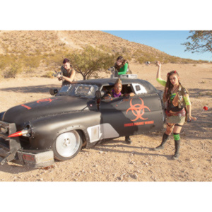 The Nuclear Bombshells invited me out to Goodsprings, NV for a promo shoot.