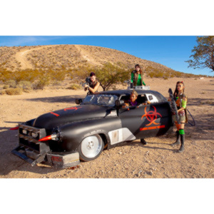 The Nuclear Bombshells invited me out to Goodsprings, NV for a promo shoot.