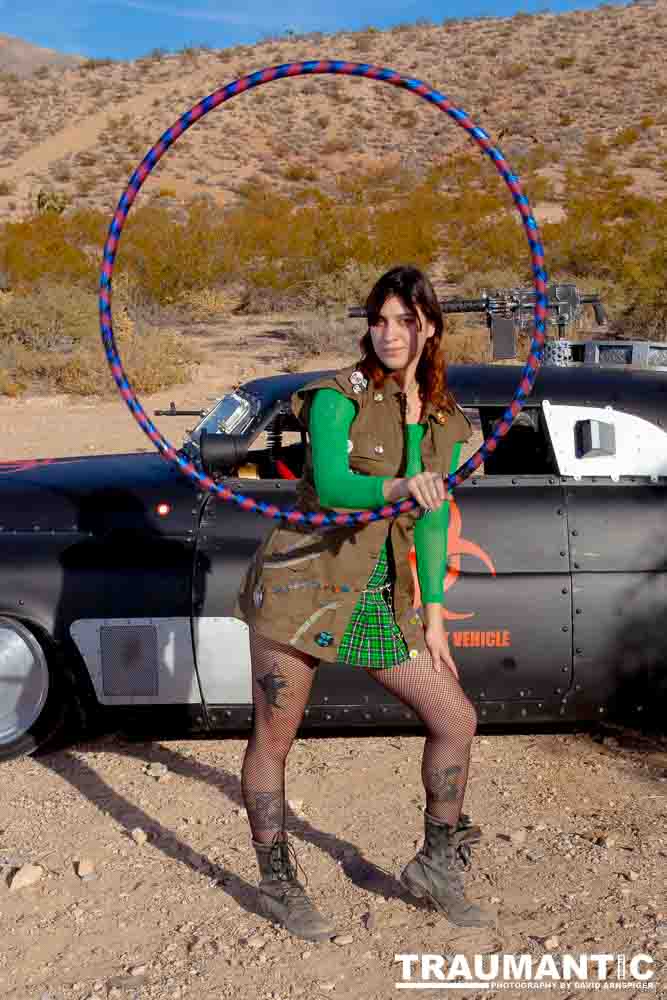 The Nuclear Bombshells invited me out to Goodsprings, NV for a promo shoot.