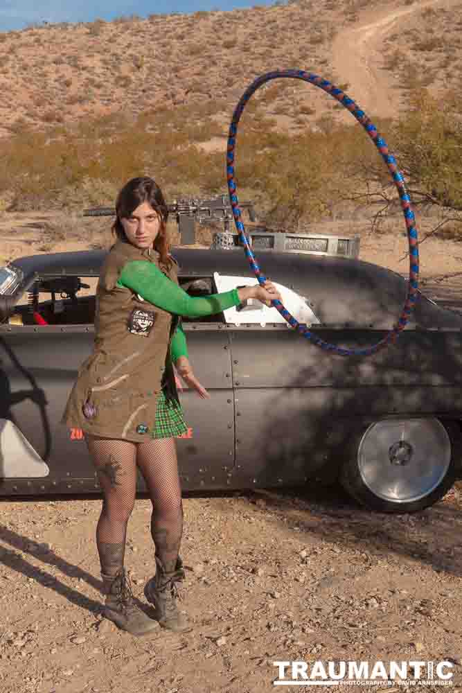 The Nuclear Bombshells invited me out to Goodsprings, NV for a promo shoot.