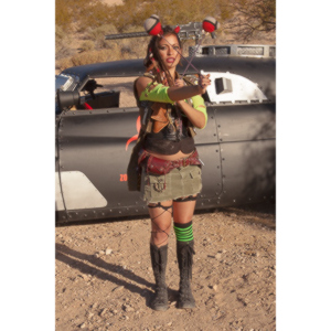 The Nuclear Bombshells invited me out to Goodsprings, NV for a promo shoot.