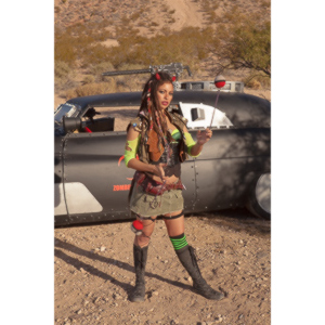 The Nuclear Bombshells invited me out to Goodsprings, NV for a promo shoot.