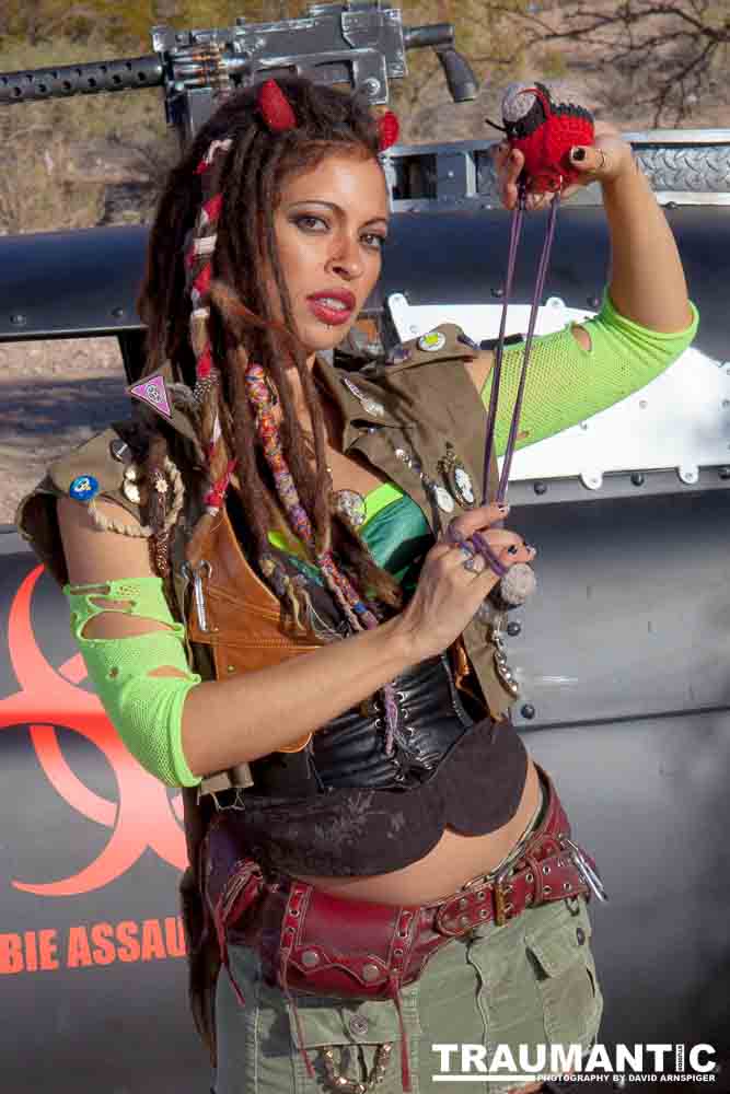 The Nuclear Bombshells invited me out to Goodsprings, NV for a promo shoot.