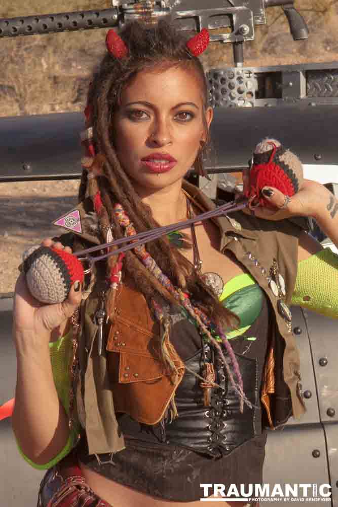 The Nuclear Bombshells invited me out to Goodsprings, NV for a promo shoot.