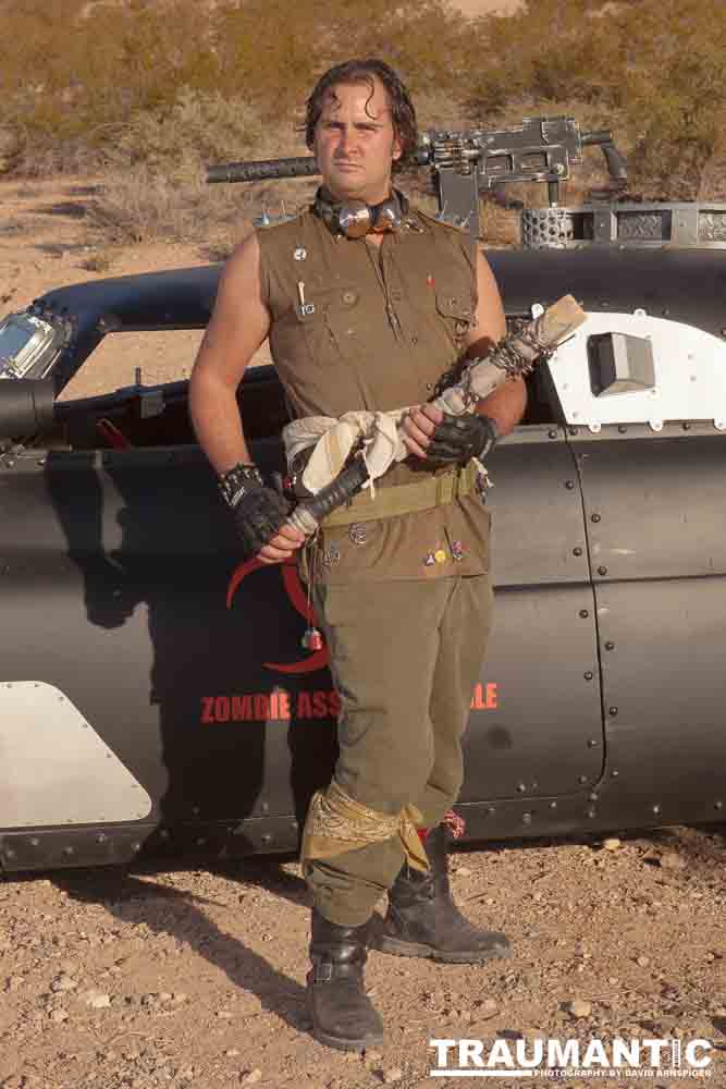 The Nuclear Bombshells invited me out to Goodsprings, NV for a promo shoot.