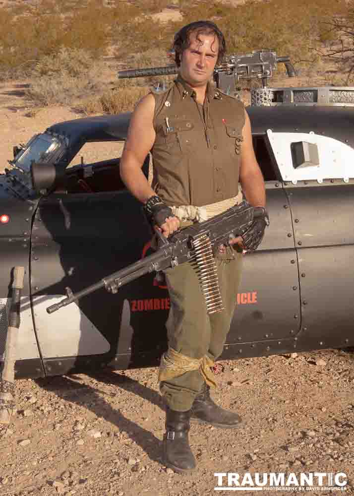 The Nuclear Bombshells invited me out to Goodsprings, NV for a promo shoot.