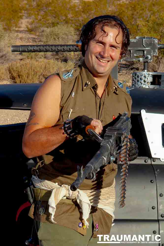 The Nuclear Bombshells invited me out to Goodsprings, NV for a promo shoot.