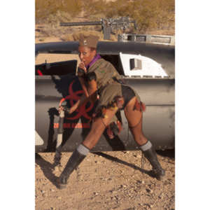 The Nuclear Bombshells invited me out to Goodsprings, NV for a promo shoot.
