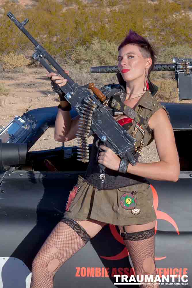 The Nuclear Bombshells invited me out to Goodsprings, NV for a promo shoot.