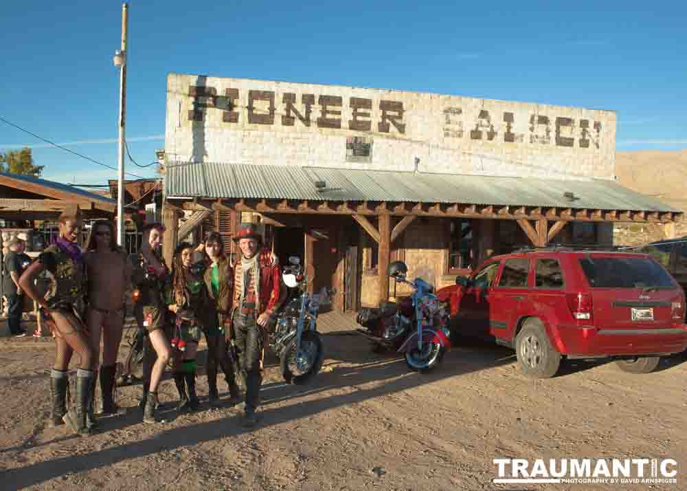 The Nuclear Bombshells invited me out to Goodsprings, NV for a promo shoot.