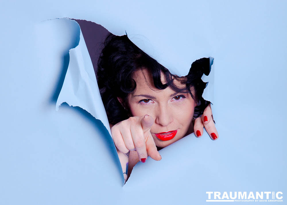 I had a couple of ideas I wanted to play with, Doll obliged.