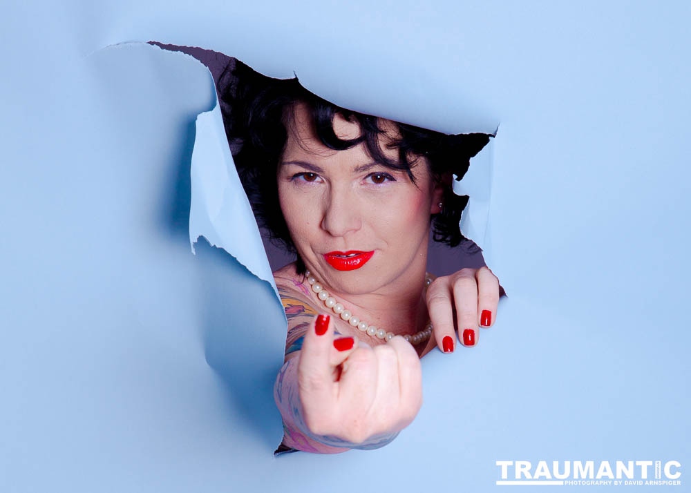 I had a couple of ideas I wanted to play with, Doll obliged.