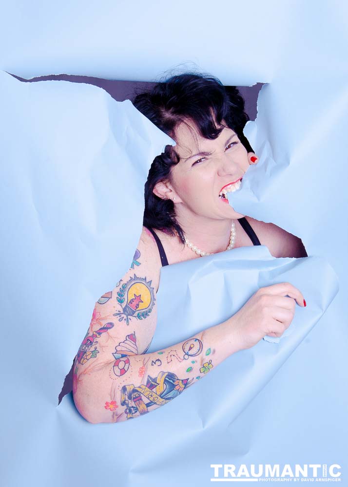 I had a couple of ideas I wanted to play with, Doll obliged.