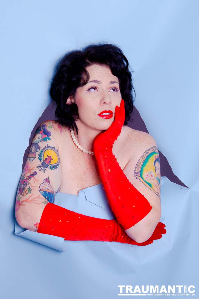 I had a couple of ideas I wanted to play with, Doll obliged.