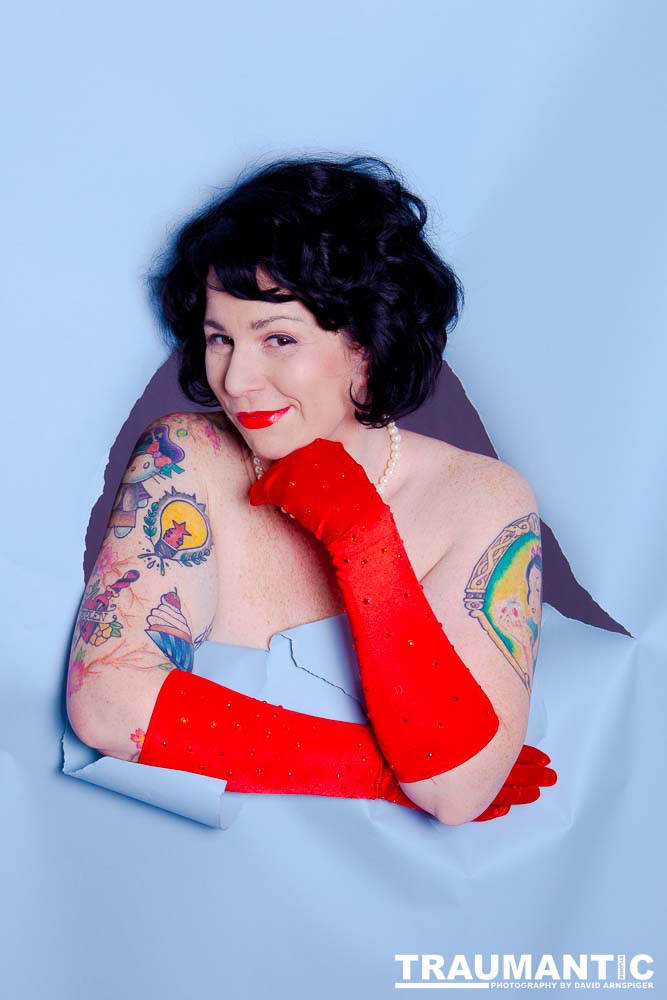 I had a couple of ideas I wanted to play with, Doll obliged.