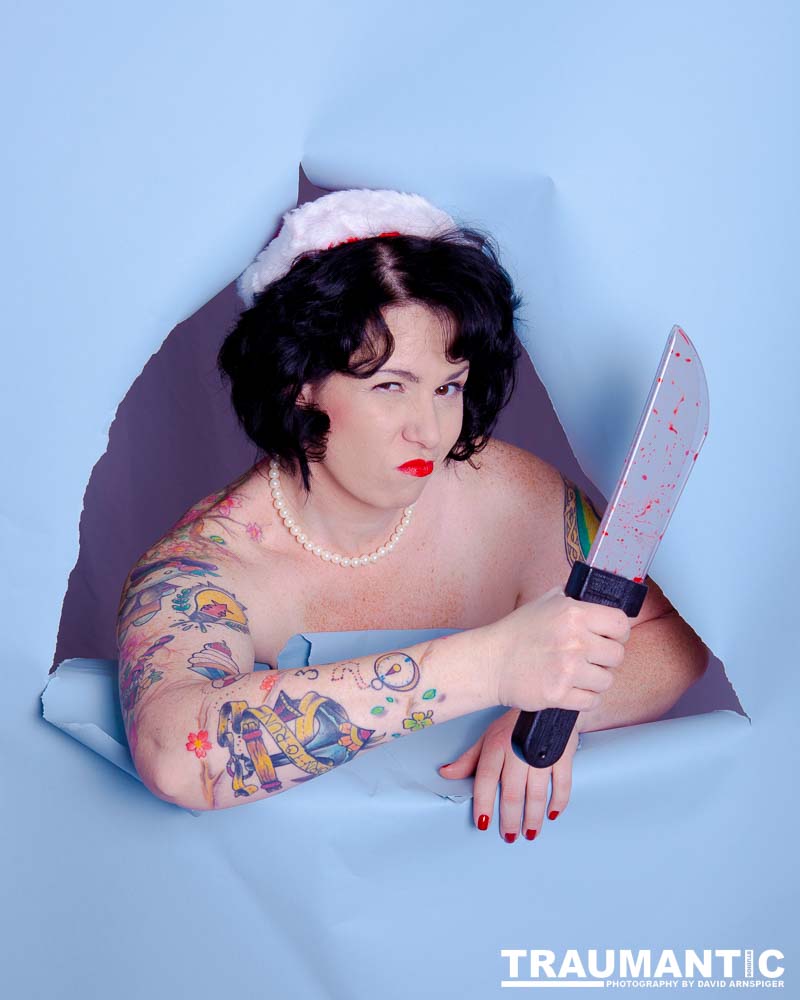 I had a couple of ideas I wanted to play with, Doll obliged.