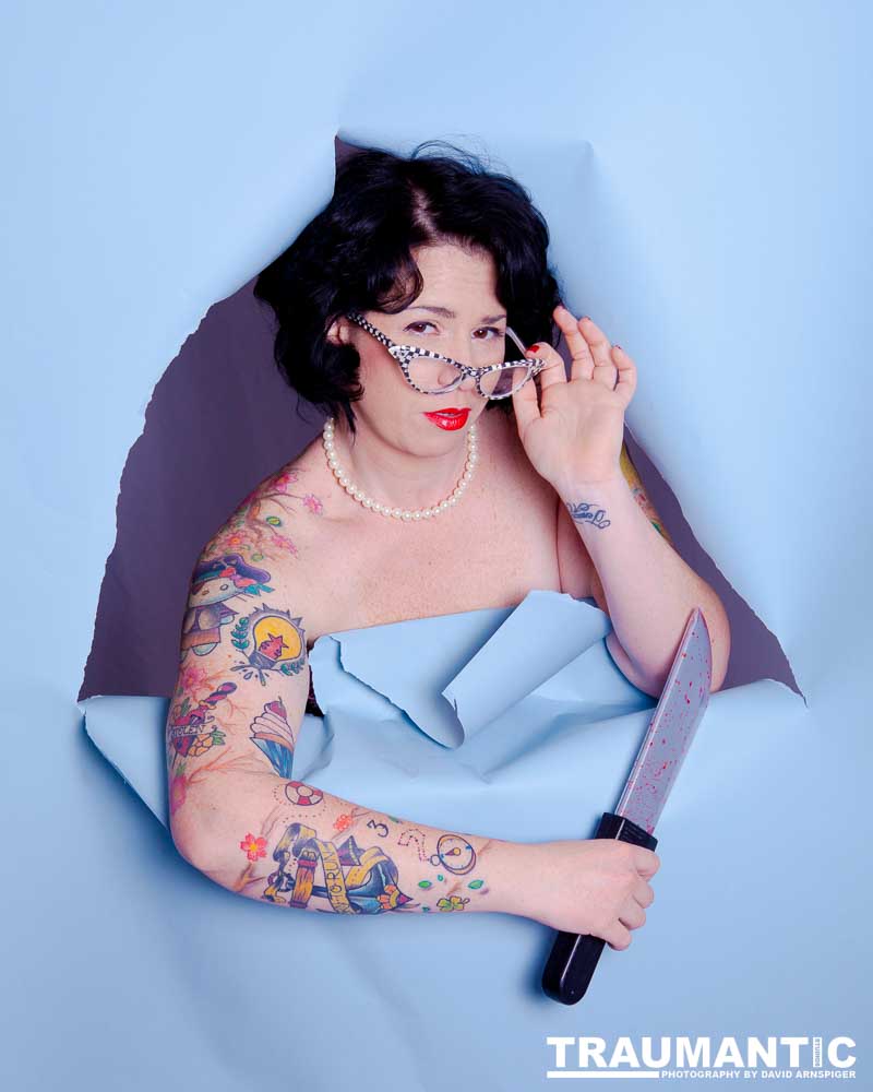 I had a couple of ideas I wanted to play with, Doll obliged.