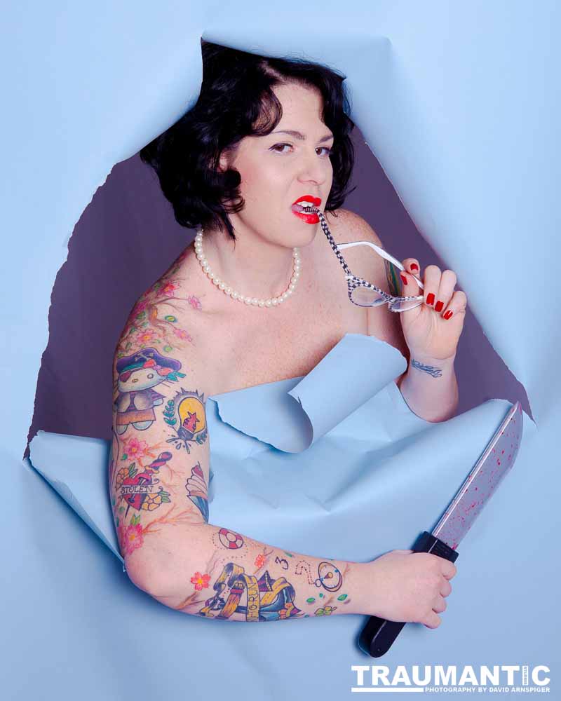 I had a couple of ideas I wanted to play with, Doll obliged.