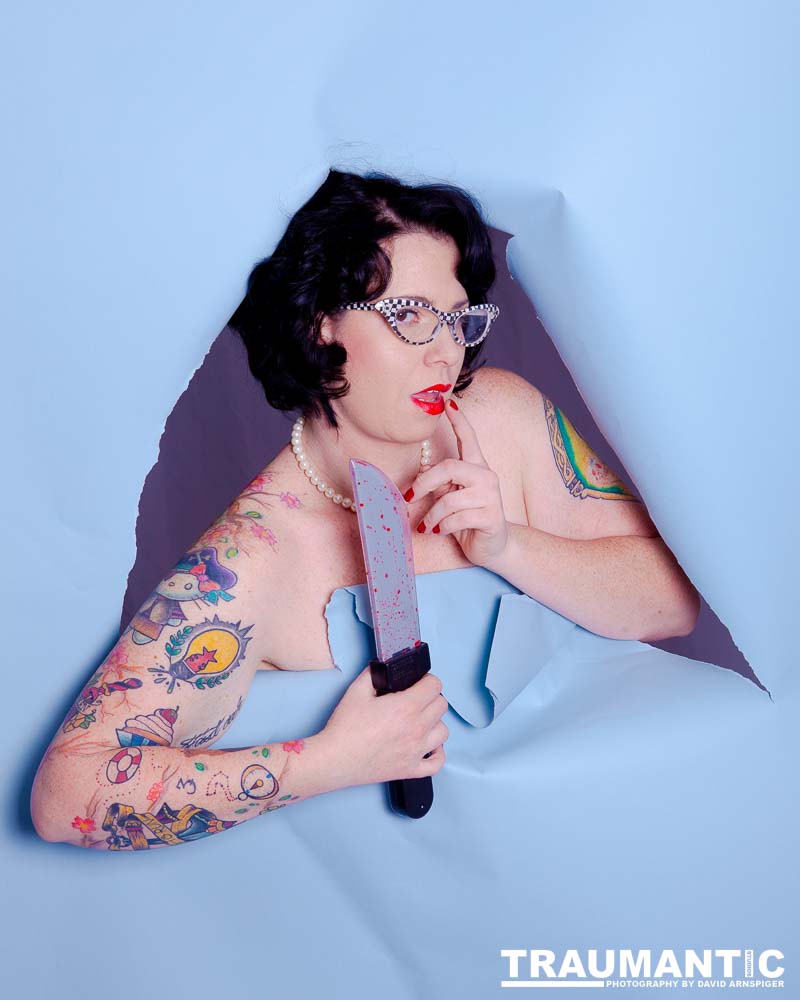 I had a couple of ideas I wanted to play with, Doll obliged.