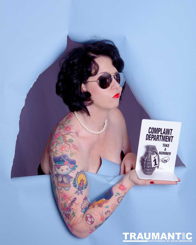 I had a couple of ideas I wanted to play with, Doll obliged.