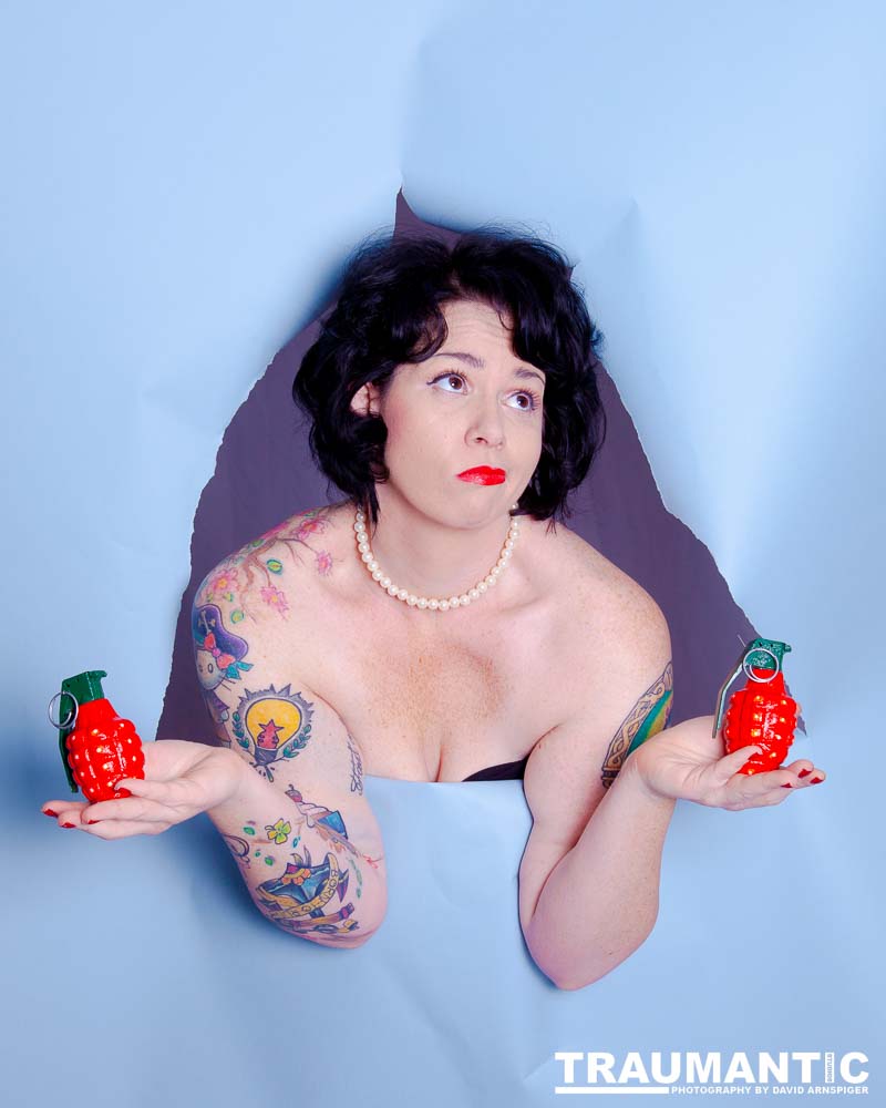 I had a couple of ideas I wanted to play with, Doll obliged.