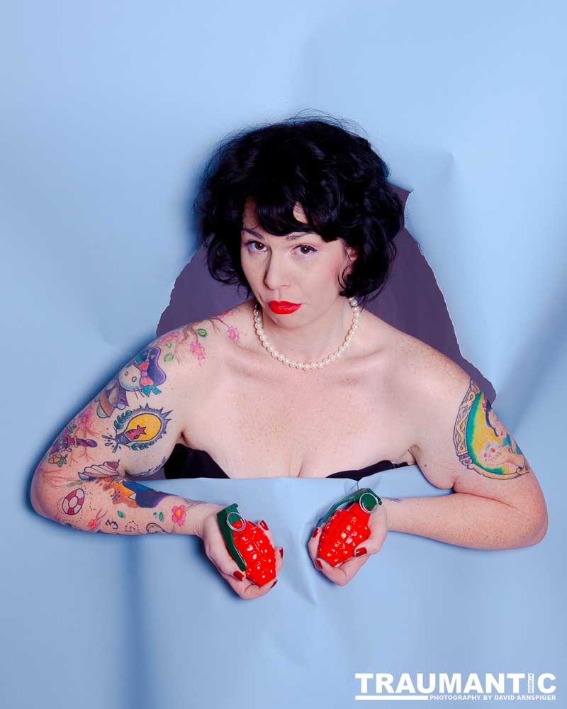 I had a couple of ideas I wanted to play with, Doll obliged.