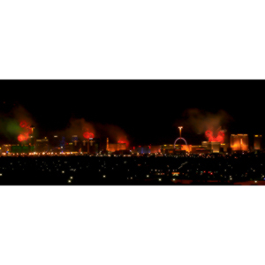 Both my last picture of the year for 2014 and my first picture of the year for 2015.  The New Years Eve fireworks on the strip in Las Vegas.