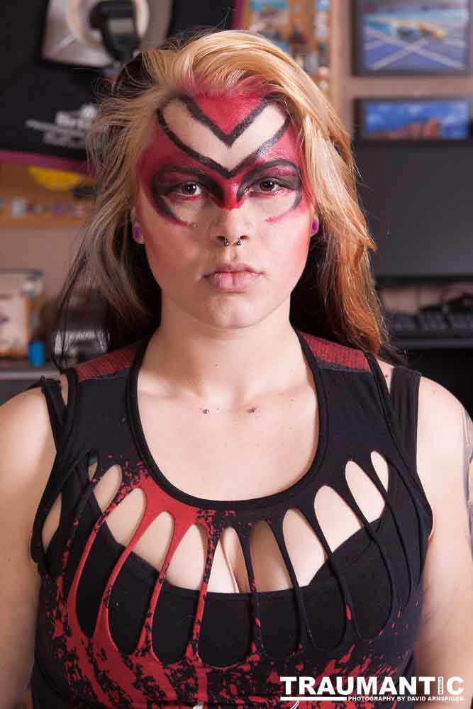 A test shoot for the upcoming Pope Satanus - Hell On Earth Session