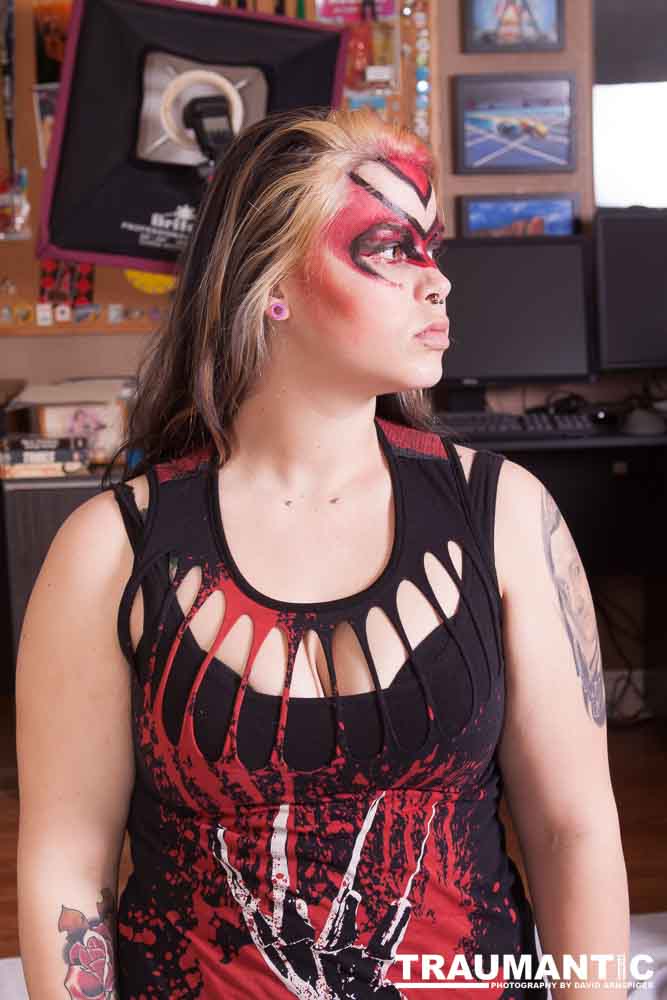 A test shoot for the upcoming Pope Satanus - Hell On Earth Session