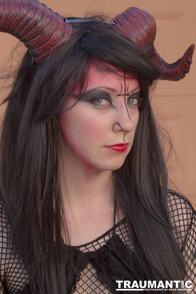 A test shoot for the upcoming Pope Satanus - Hell On Earth Session