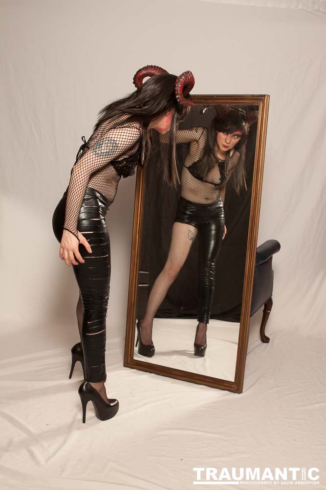 A test shoot for the upcoming Pope Satanus - Hell On Earth Session