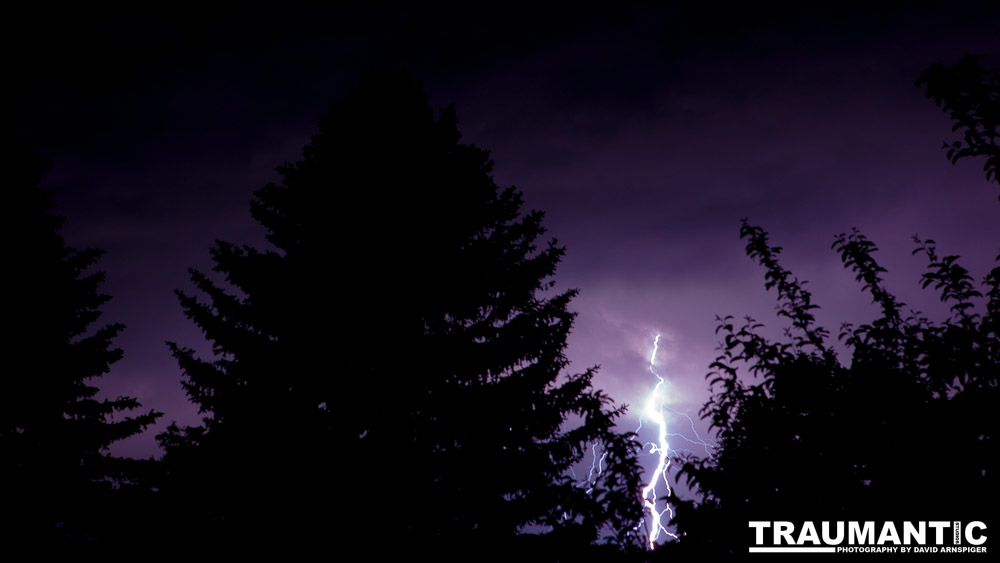 I finally got my first good lightning shots in Colorado.