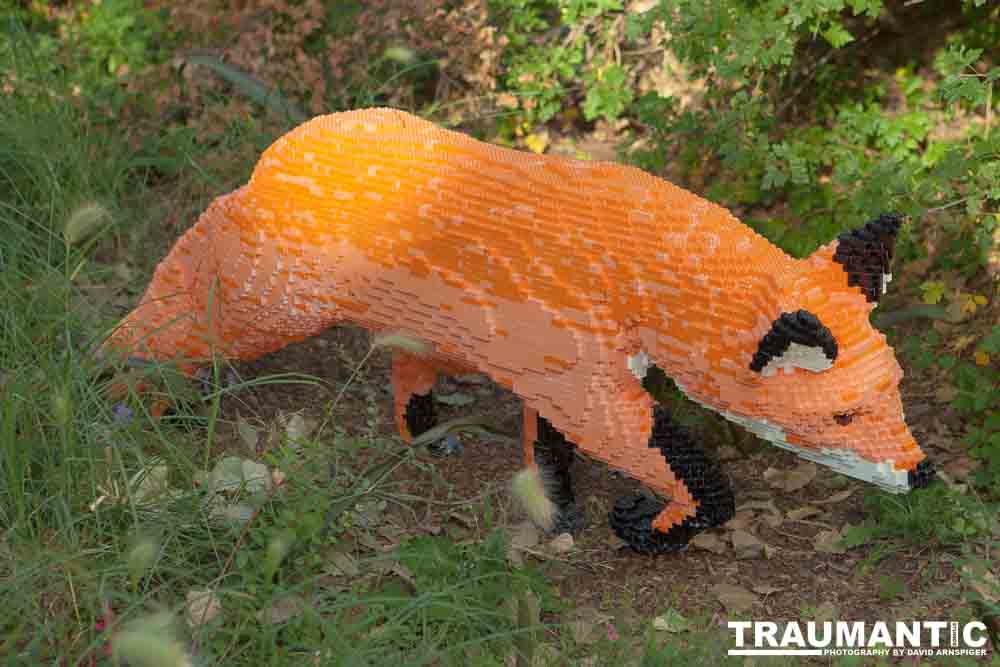 My family made a trip to the Denver Zoo.  I had a secondary motive, shooting some pics of the LEGO exhibit.  They had some very cool displays and I thought I would share some of the shots here.