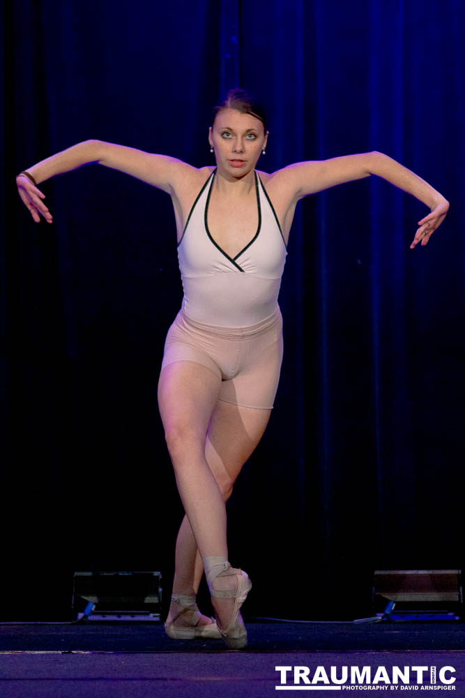 Another class trying to capture movement in a dark room with no flash.