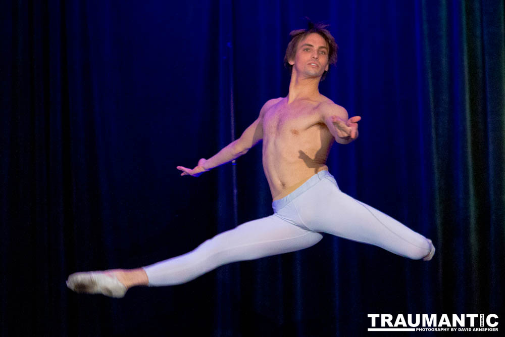 Another class trying to capture movement in a dark room with no flash.