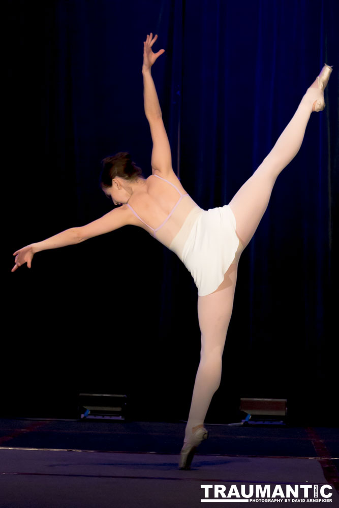 Another class trying to capture movement in a dark room with no flash.