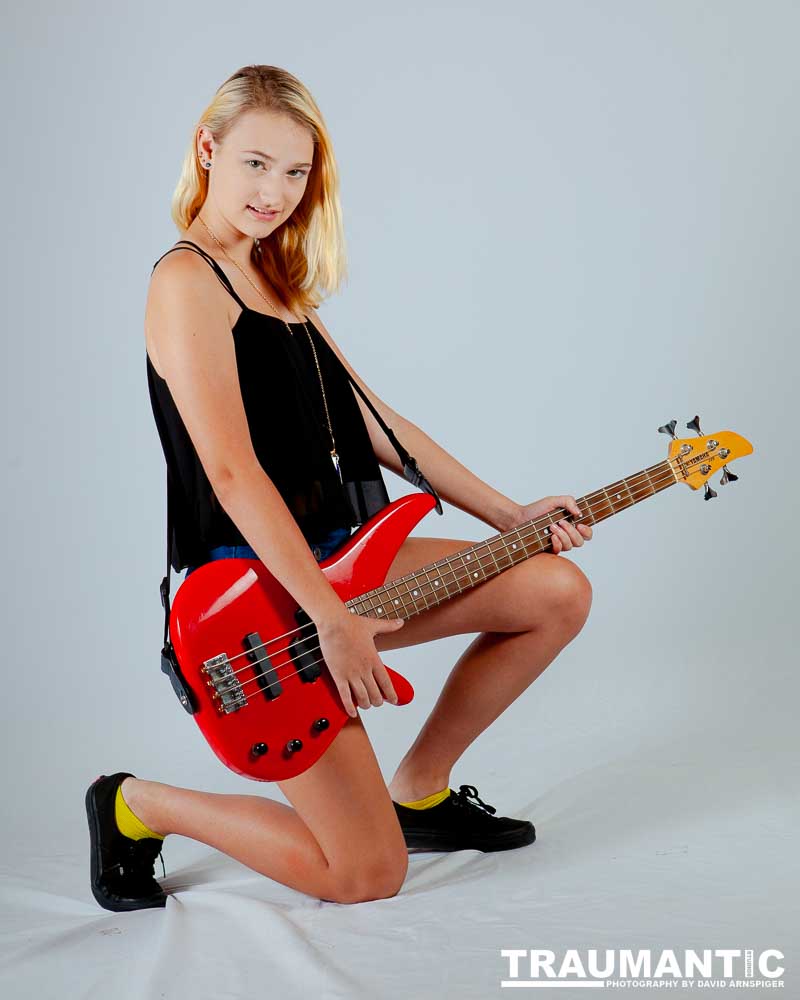 Alyssa's very first photo session.