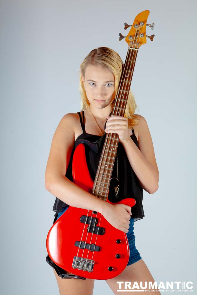 Alyssa's very first photo session.