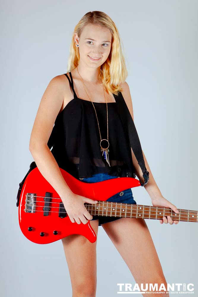 Alyssa's very first photo session.