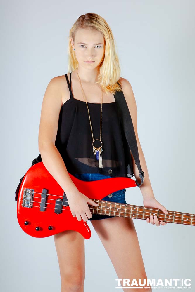 Alyssa's very first photo session.