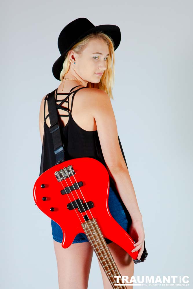 Alyssa's very first photo session.