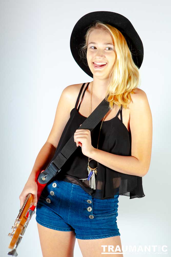 Alyssa's very first photo session.