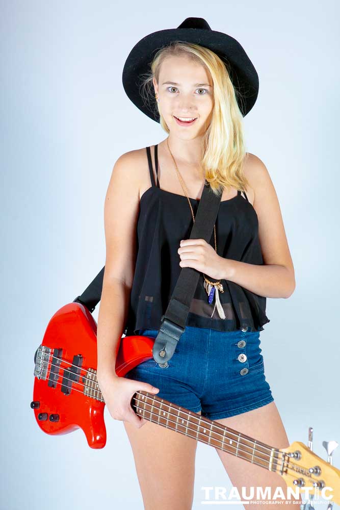 Alyssa's very first photo session.