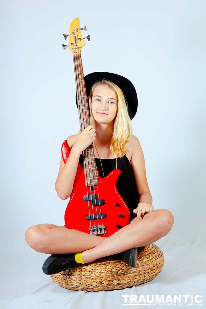 Alyssa's very first photo session.